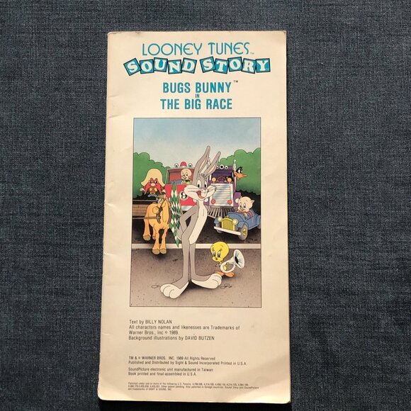 Vintage 1993 Golden Book Sound Story Looney Tunes - Picture 1 of 7